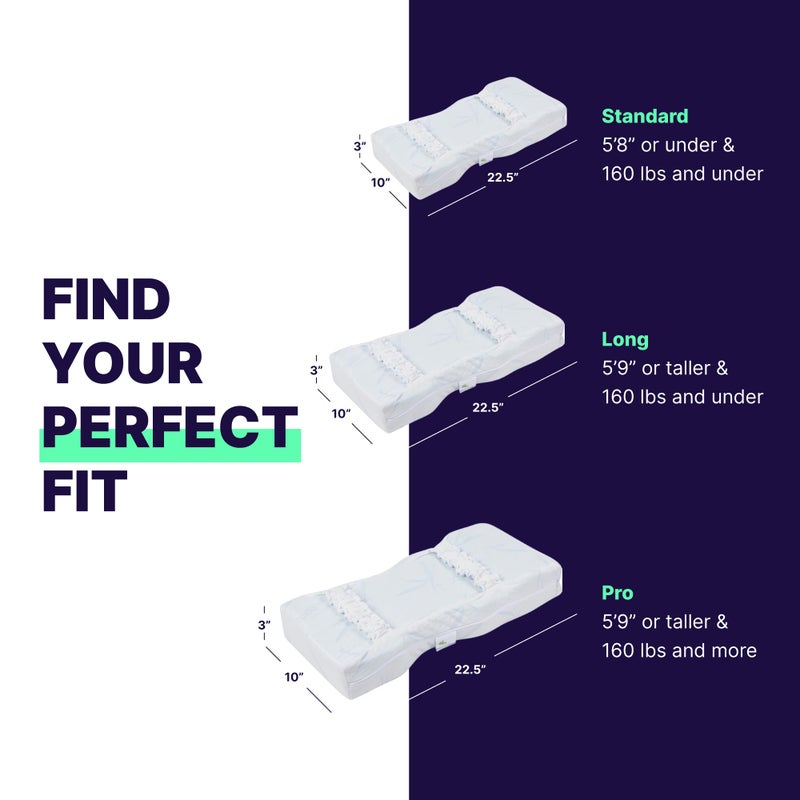 Back Support Systems Knee-T Leg Pillow Patented | High Resiliency Medical Quality Polyurethane Foam | Knee Pillow for Sleeping, Back Pain Relief, Hip and Sciatica Pain for Side Sleepers (Standard) - Image 5